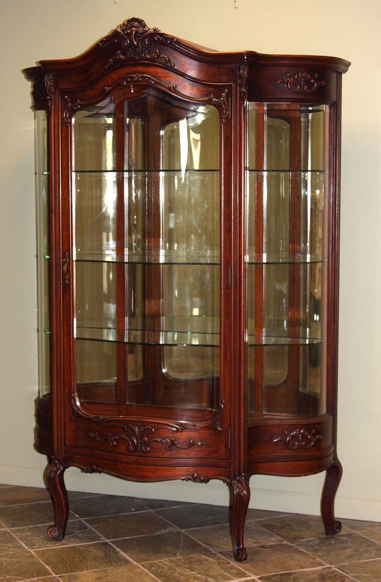 NS008 Carved Wooden crockery Almirah — Designed Carved Wooden Crockery Almirahs by NS Furniture Saharanpur