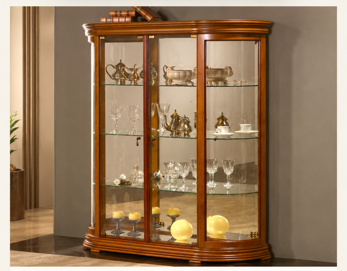 Designed Carved Wooden Crockery Almirahs — carved wooden furniture in Saharanpur
